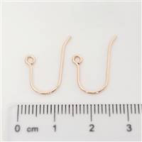 Rose Gold Filled Earwire - Plain