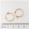 Rose Gold Filled Hoop - Euro 2.3mm x 18mm