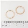 Rose Gold Filled Hoop - Endless 1.2mm x 14mm