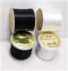Flat Elastic Cord. White