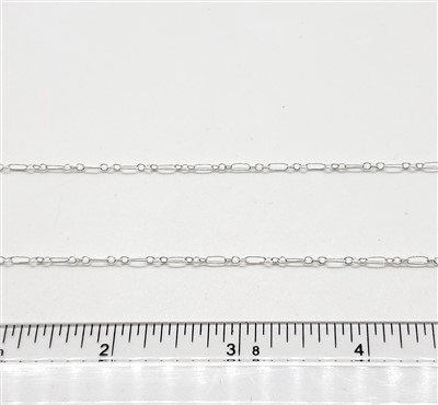 Sterling Silver Chain -  Long & Short Chain 1.7mm