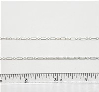 Sterling Silver Chain - Long & Short Chain 1.8mm