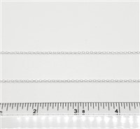 Sterling Silver Chain -  Chain Cable Chain 1.5mm Round