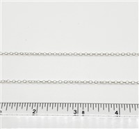 Sterling Silver Chain -  Cable Chain 1.8mm Round