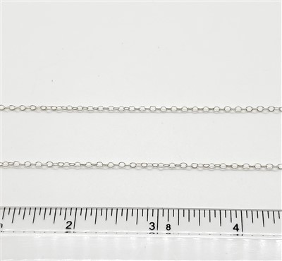 Sterling Silver Chain -  Cable Chain 1.8mm Round