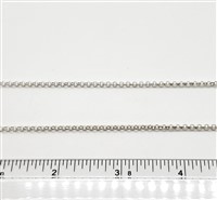 Sterling Silver Chain -  Rolo Chain  2.3mm