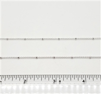 Sterling Silver Chain -  Satellite Cable Chain 1.9mm beads.