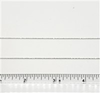 Sterling Silver Chain -  Ball Chain 1.0mm diamond cut balls.