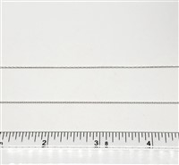 Sterling Silver Chain -  Snake Cordette Chain 0.7mm
