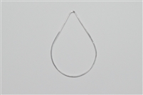 Sterling Silver Links - Teardrop 30mm x 20mm