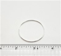 Sterling Silver Hoop - Endless 1.2mm x 40mm