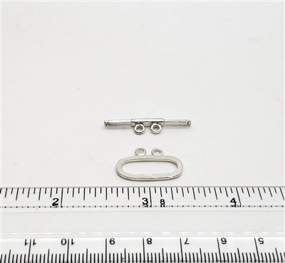 STG-17 19x11mm Ring. Sterling Silver