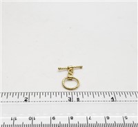 STG-31 11mm Ring. Gold Plate over Sterling Silver