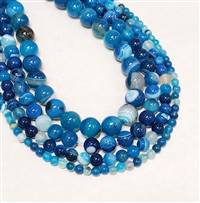 Agate Blue 4mm