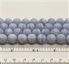 Stone Round Beads. Blue Lace Agate. 12mm.