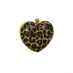 WHITING & DAVIS CHARITY HEART MINAUDIERE