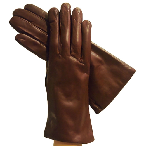 CASHMERE LINED 4-BUTTON LENGTH ITALIAN LEATHER GLOVES