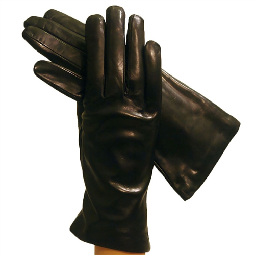CASHMERE LINED ITALIAN LEATHER GLOVES