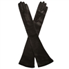 SILK LINED 16-BUTTON LENGTH ITALIAN LEATHER GLOVES