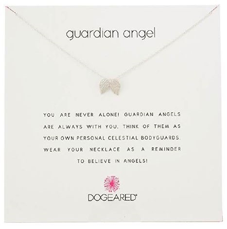 DOGEARED - Guardian Angel Sterling Silver Necklace
