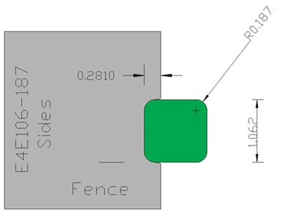 Eased Edge  E4E106-187