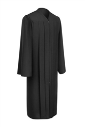 Non-Fluted Graduation Gowns