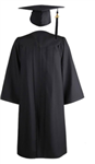 Graduation Clearance  -Non-Fluted Package Black
