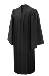 Semi-Fluted Graduation Gowns