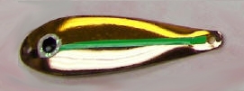 Finish 645<br>RETRO YELLOW / FL. GREEN STRIPE