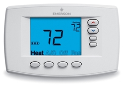 White Rodgers 1F95EZ-0671 Programmable, 4H/2C, Easy Reader Blue Digital Thermostat