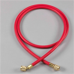 Yellow Jacket 21618 18" Red, Have Standard Fitting, Plus II 1/4" Charging Hose