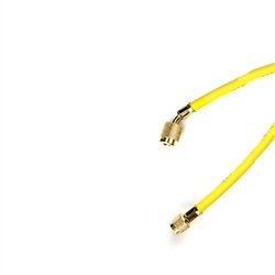 Yellow Jacket 22012 12", Yellow, Plus II 1/4" Hose w/ Sealright Fitting