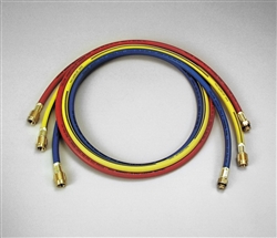 Yellow Jacket 27102 3-Pak Auto Hoses 60" RYB