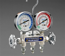 Yellow Jacket 40192 Ammonia Manifold & Gauges