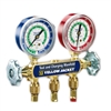 Yellow Jacket 41363 Series 41 Manifolds w/2-1/2" Gauges, 36" Ryb, Kg/Cm2/Psi, R-134A/404A/507