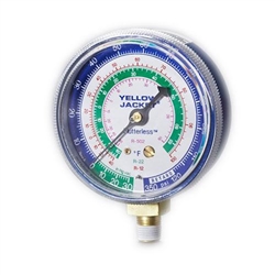 Yellow Jacket 49058 2 1/2" Gauge («C), Blue Compound, Kg/Cm2 & Psi, R-134A/404A/507