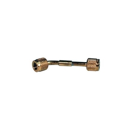 Yellow Jacket 69071 Brass Connector 1/4" Female Flare X 1/4" Female Flare