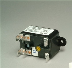 White Rodgers 90-380 Fan Relay, Type 184, 24 VAC Coil, 50/60 Hz, SPNO/SPNC. Coil Data: 77 Ohms DC Resistance, 125 mA