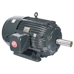 US Motors / Nidec Corro-Duty Motors, Premium Efficiency, Stock, 250 HP, 1190 RPM, 449T Frame, TEFC Enclosure, 460 V Volts