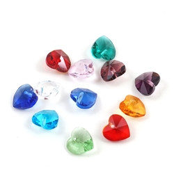 Crystal Birthstone Charm