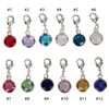 Crystal Birthstone Charms