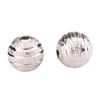 Sterling Silver Plated Copper Spacer Beads