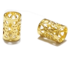 Filigree Tube Spacer Beads