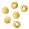 100 x Stardust Spacer Beads 3mm 4mm 6mm 8mm 10mm 14k Gold Plated Copper (You Pick Size) #CF42