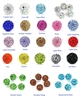 50pcs Adabele Grade A Suncatcher Crystal Rhinestone Pave Disco Ball 12mm Polymer Clay Bead Compatible with Shamballa All Other Jewelry Making DB12