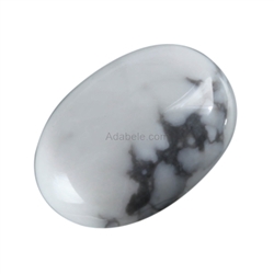 Natural Howlite Gemstone Cabochon