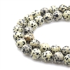 Natural Dalmatian Jasper Gemstone Beads