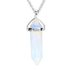 Opal Healing Point Reiki Chakra Gemstone Necklace