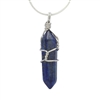 Lapis Lazuli Healing Point Reiki Chakra Gemstone Necklace