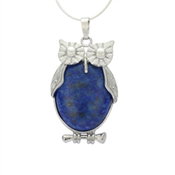 Lapis Lazuli Healing Point Reiki Chakra Gemstone Necklace